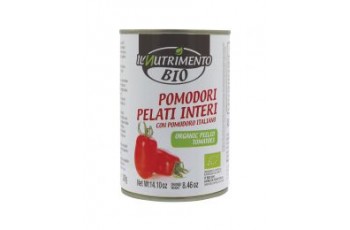 Pomodori pelati interi in lattina Bio - 400 gr